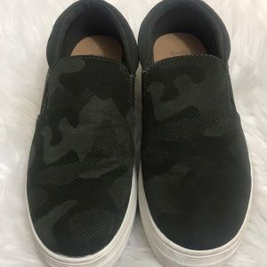 Army Slip On Sneakers